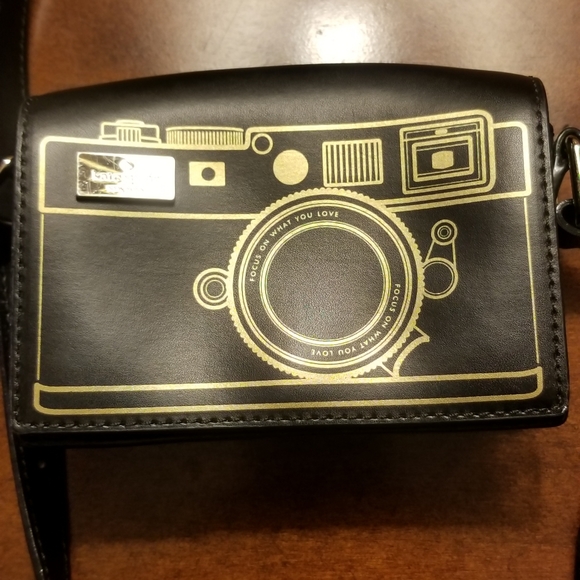 kate spade Handbags - KATE" SPADE" LEMON STREET CAMERA LEATHER CROSSBODY BAG